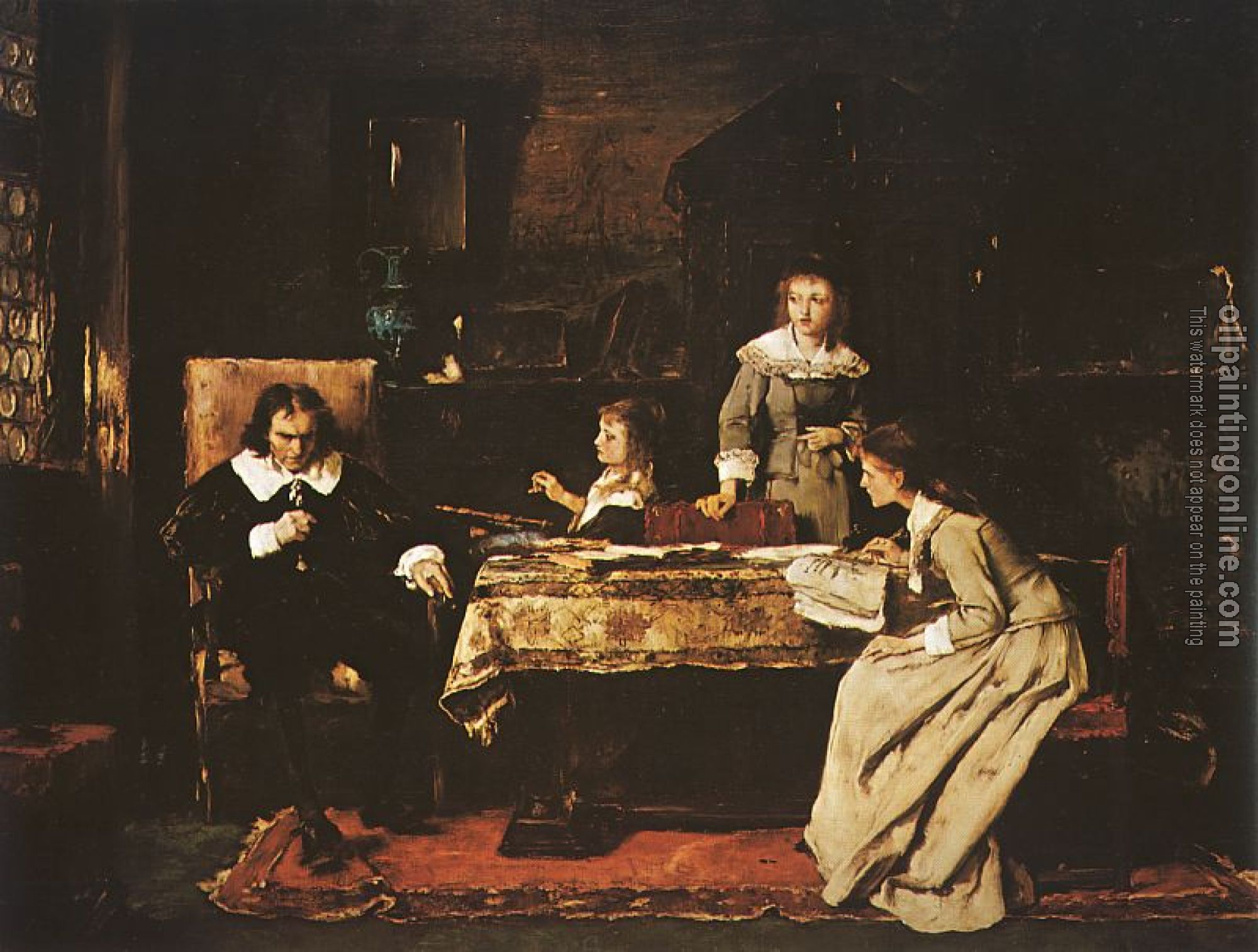 Munkacsy, Mihaly - Milton